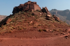 Grand Canyon trail bend
