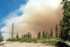 Smoke in Yosemite - Panorama